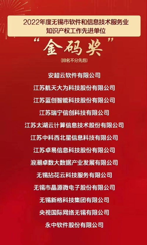 重磅！無(wú)錫市軟件和信息技術(shù)服務(wù)業(yè)年度榜單揭曉，數(shù)字化轉(zhuǎn)型步伐再加速